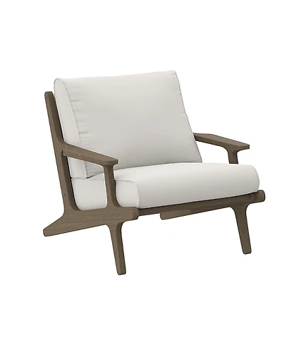 Modway Saratoga Outdoor Patio Teak Wood Armchair