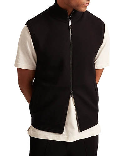 Ted Baker Funnel Neck Sleeveless Vest