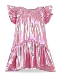 Lola + The Boys Girls' Bubblegum Dream Bow Dress - Little Kid, Big Kid
