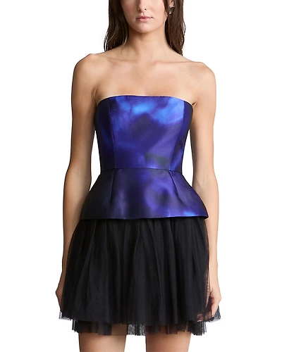 Bcbgmaxazria Strapless Tutu Mini Dress