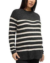 Ingrid & Isabel Maternity Raglan Stripe Sweater