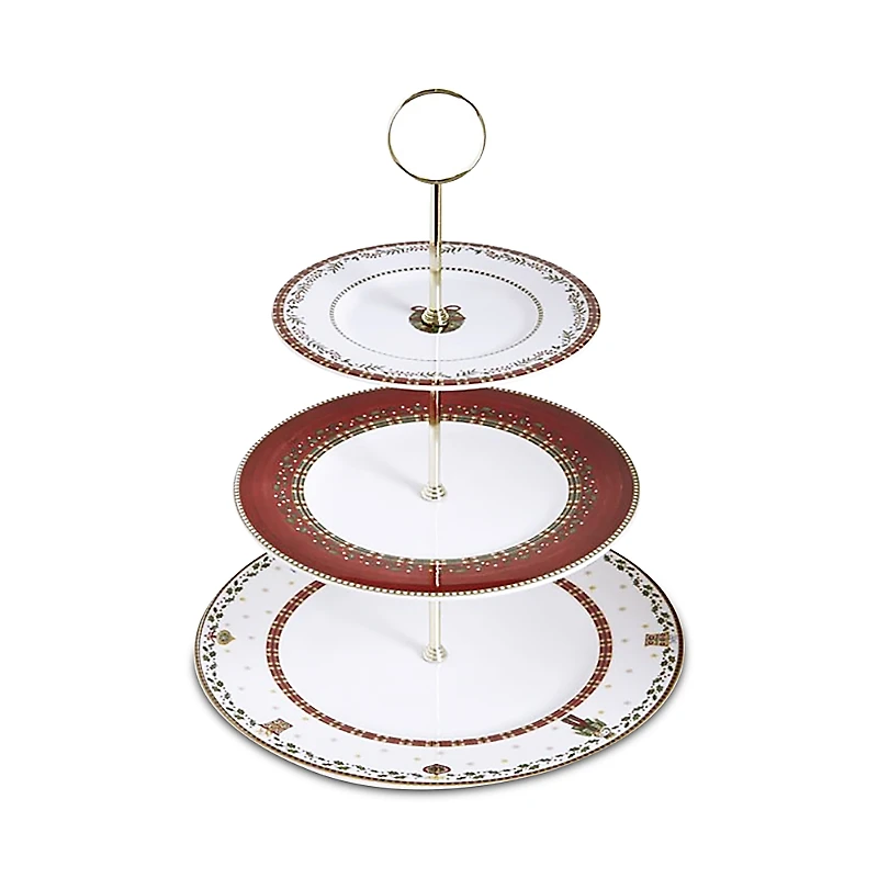 Prouna Nutcracker 3-Tier Cake Stand
