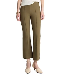 Vince Mid Rise Pintucked Cropped Pants