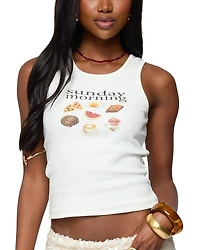 Edikted Sunday Morning Tank Top