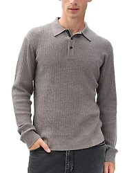 rag & bone Crawford Wool Cashmere Blend Polo Sweater