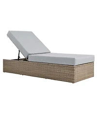Modway Convene Outdoor Patio Chaise Lounge Chair