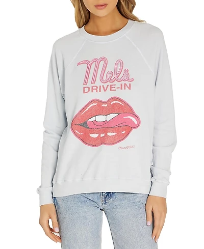 Lauren Moshi Anela Mel's Drive-in Pullover Top