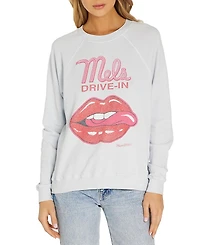 Lauren Moshi Anela Mel's Drive-in Pullover Top