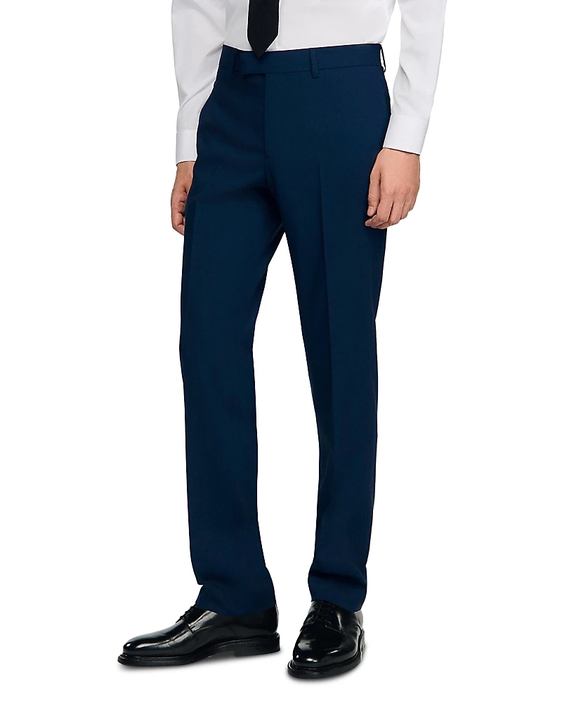 Sandro Wool Suit Trousers