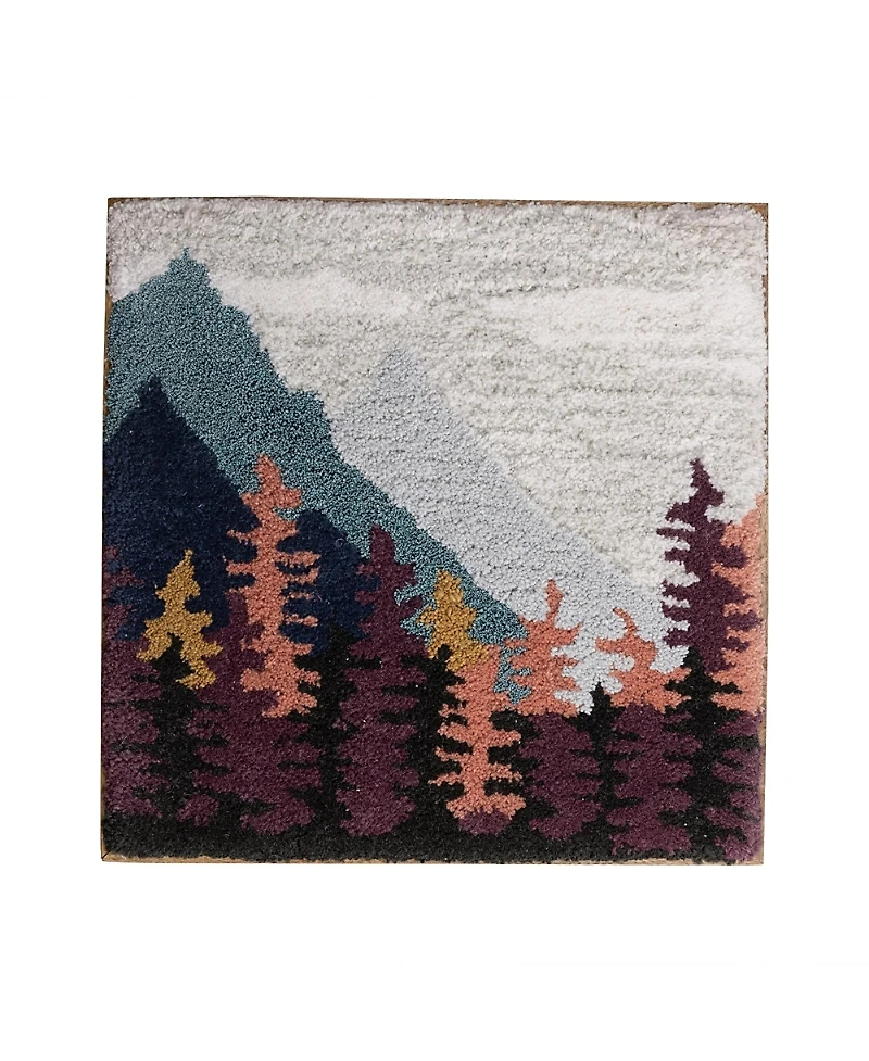 Gauri Kohli Jhansi Tufted Wall Art, 18 x 18