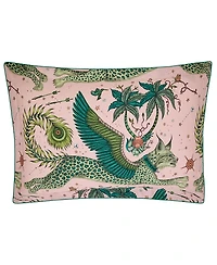 Emma J Shipley Lynx Blush Print 2-Piece Sham Set, Standard