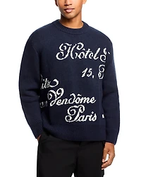 Frame Ritz Graphic Cashmere Sweater