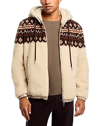 Moncler Jacquard Hooded Jacket