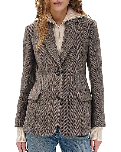 rag & bone Frank Mixed Media Blazer