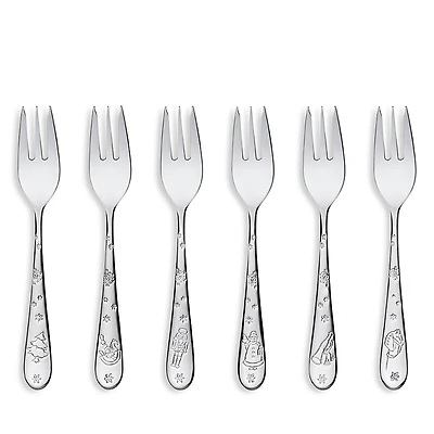 Villeroy & Boch Toy's Delight Cake Forks, Set of 6