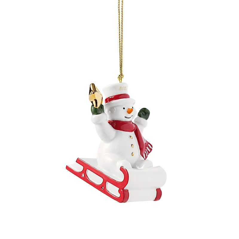 Villeroy & Boch Christmas Classics Annual Snowman Ornament 2025