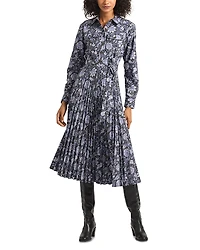 Derek Lam 10 Crosby Kenza Pleated Midi Dress