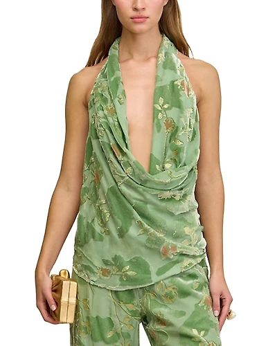 Cult Gaia Augusta Cowlneck Top