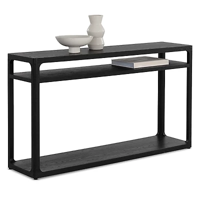 Sunpan Doncaster Console Table, Black