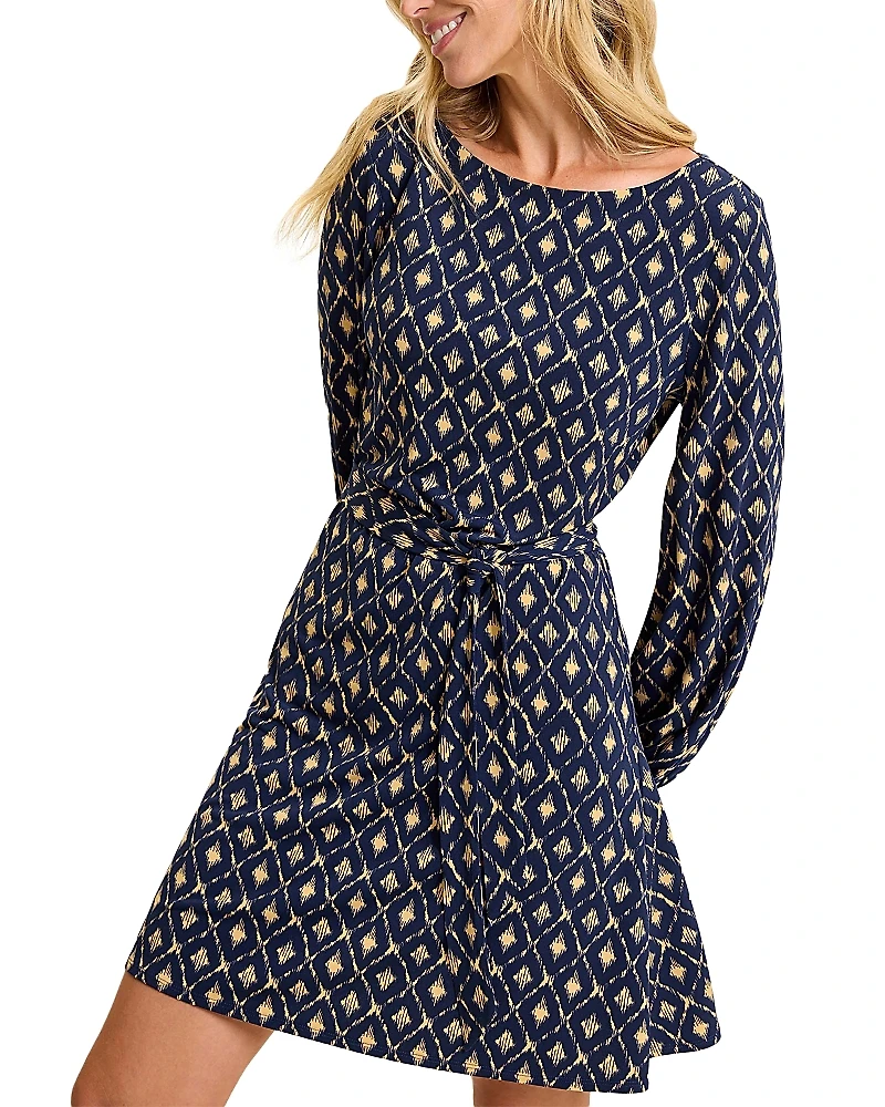 Tommy Bahama Diamond Cay Long Sleeve Short Dress