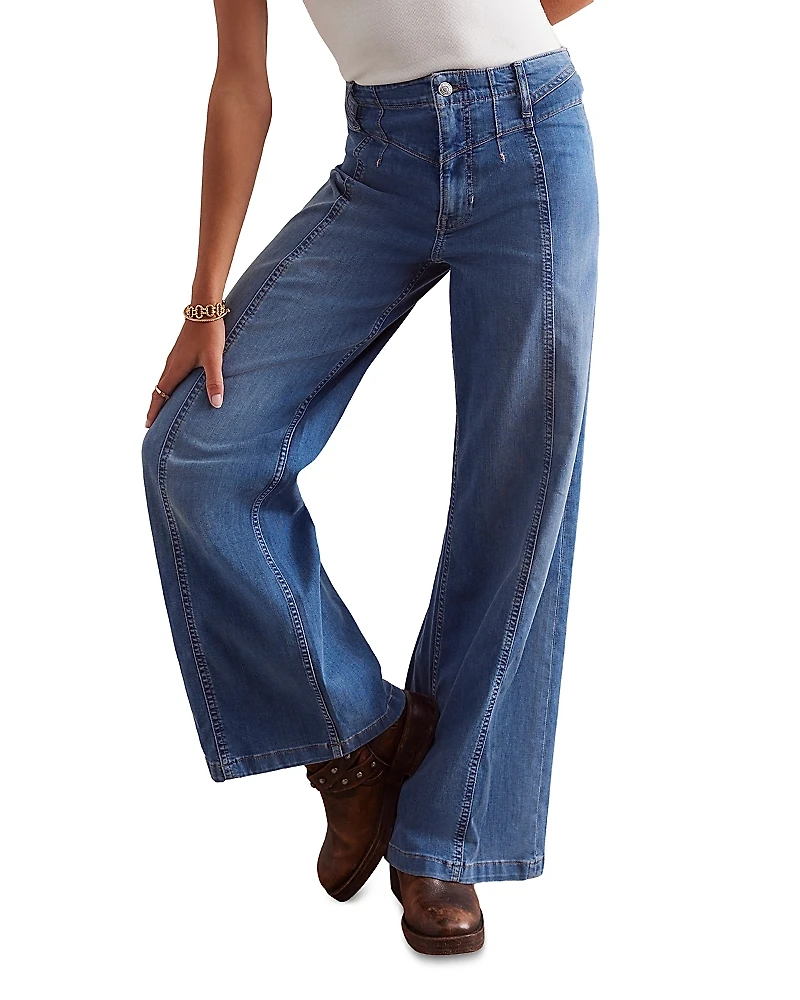 Free People Libre Wide Leg Jeans