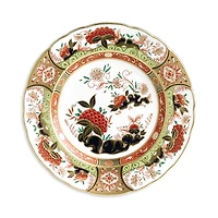 Royal Crown Derby Golden Peony Accent Plate