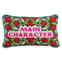 Furbish Studio Main Character Needlepoint Pillow