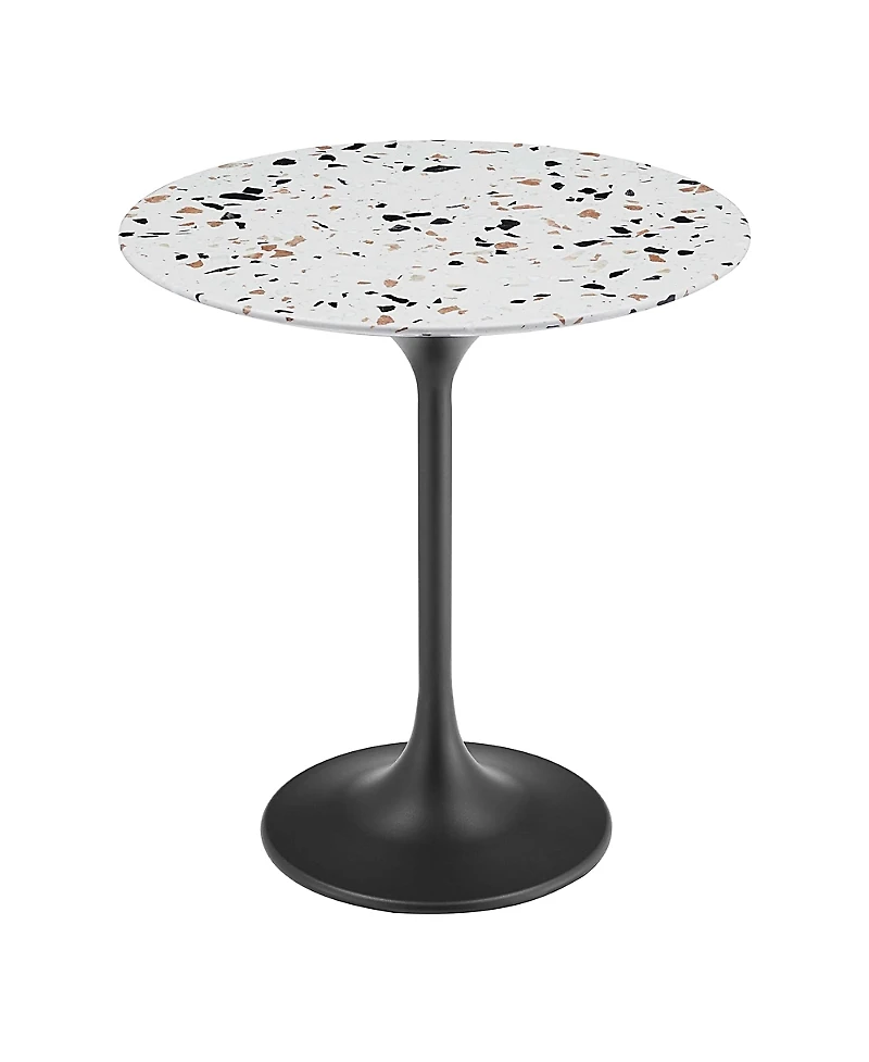 Modway Lippa Round Terrazzo Side Table