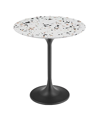 Modway Lippa Round Terrazzo Side Table