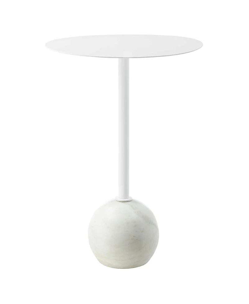 Modway Aliza Round Marble Side Table