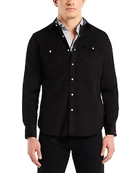 Robert Graham Wyatt Woven Snap Front Shirt