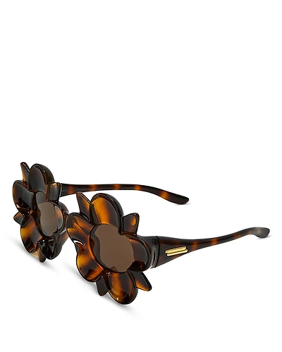Bottega Veneta Peggy Flower Sunglasses, 40mm