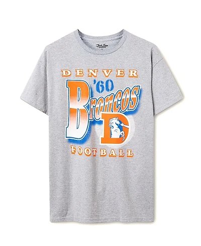 Junk Food Clothing Unisex Nfl Denver Broncos Bootleg Flea Market Tee