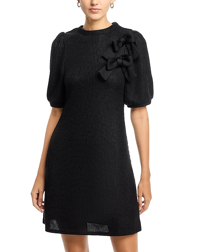Area Stars Double Bow Knit Dress