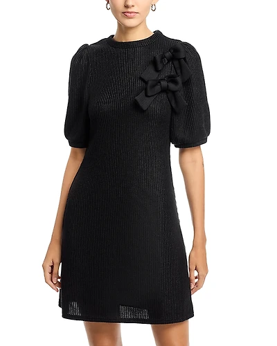 Area Stars Double Bow Knit Dress
