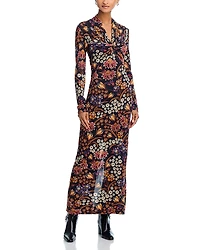 Farm Rio Lili Long Sleeve Dress