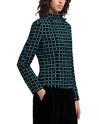 Emporio Armani Embroidered Velvet Jacket