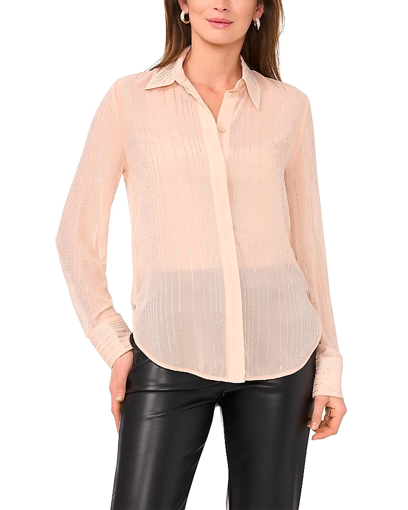 Vince Camuto Collared Blouse