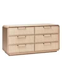 Interlude Home Marsh 6 Drawer Chest