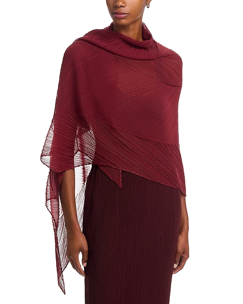 Pleats Please Issey Miyake Monthly Colors October Scarf