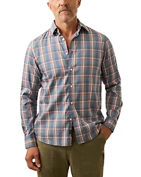 Faherty The Movement Long Sleeve Button Down Shirt