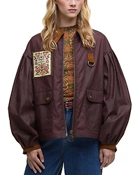 Barbour x Farm Rio Thais Wax Jacket