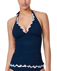 Profile by Gottex Canva Halter Tankini Top