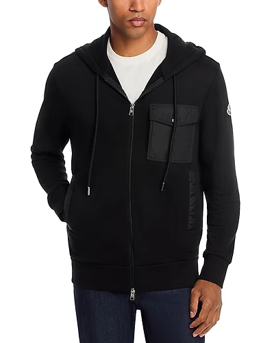 Moncler Felpa Aperta Zipper Hoodie