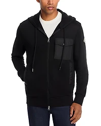 Moncler Felpa Aperta Zipper Hoodie