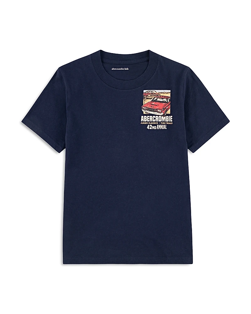 abercrombie kids Boys' Car Show Graphic Tee - Little Kid, Big Kid