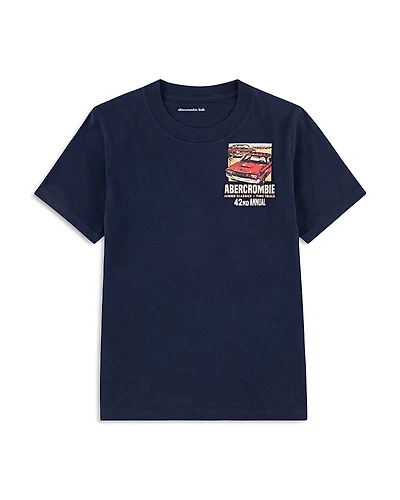 abercrombie kids Boys' Car Show Graphic Tee - Little Kid, Big Kid