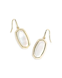 Kendra Scott Dani Stone Bezel Drop Earrings