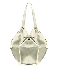 Versace Protea Leather Shoulder Bag