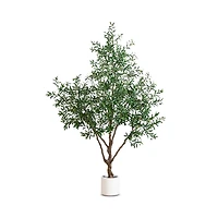 Nearly Natural 8' Artificial Grand Olive Tree